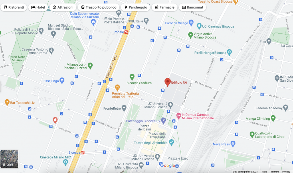 Edificio U6 -Sede della conferenza